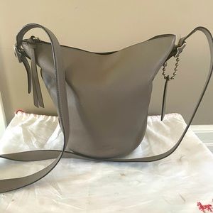 Genuine Coach Crossbody Bucket Bag